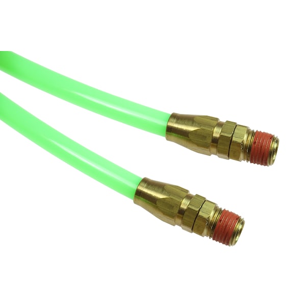 Flexcoil 0.160 ID x 20 ft 1/4 MPT Swivel Reusable Green